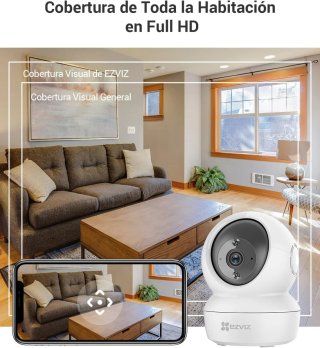 Pack 2 Cámaras Vigilancia EZVIZ C6N