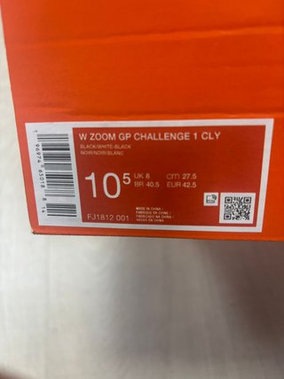 Nike GP Challenge 1 Scarpe Nere