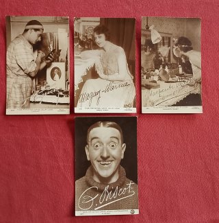 Lote 28 Fotos Postales Revista Comoedia 1921.