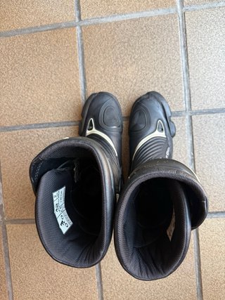 Botas Moto Alpinestars SMX Plus Negras/Blancas