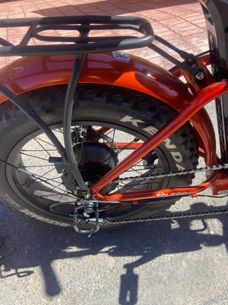 Bicicleta Eléctrica E-Motorad Naranja