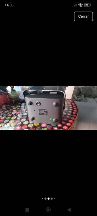 Proyector LED Android Negro