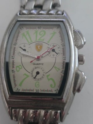 Reloj Ferrari Cuarzo Plata