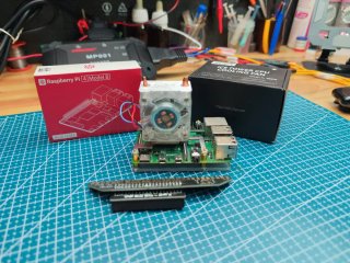 Raspberry Pi 4 +Rgb-pi jamma
