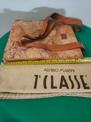 Borsa Alviero Martini stampa mappa