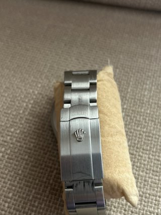 Rolex Explorer Automático Negro Plata