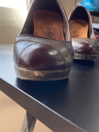 Zapatos Pitillos Piel Patchwork Talla 37