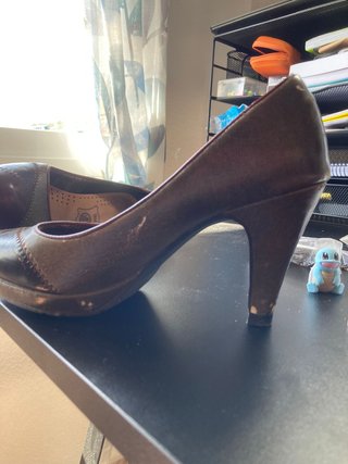 Zapatos Pitillos Piel Patchwork Talla 37