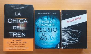 Libros Paula Hawkins y Gilian Flynn