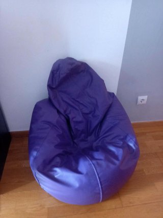 Puf Morado Poliéster