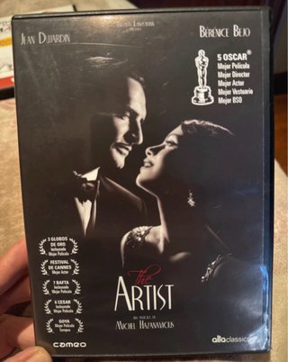 DVD The Artist - Jean Dujardin y Bérénice Bejo