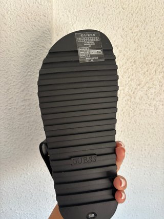 Sandalias Guess Negras Talla 38