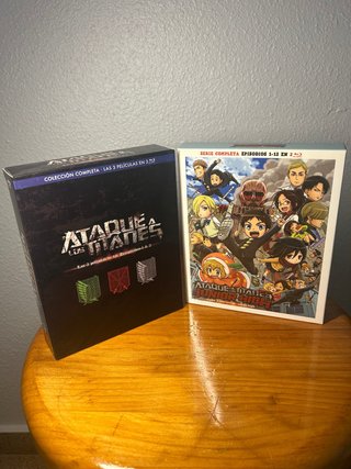 Ataque a los Titanes Blu-ray Películas y Junior.