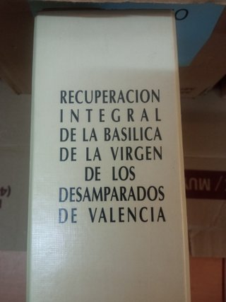 Recuperación Basílica de la Virgen Desamparados