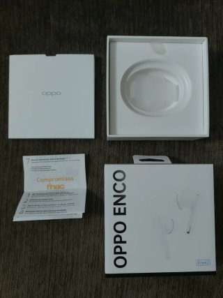 Auriculares Inalámbricos OPPO Enco Free2 Blancos