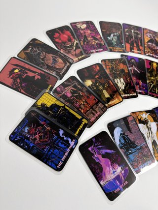 Tarot Cyberpunk 2077 Arcanos Mayores