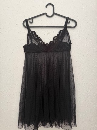 Camisón lencero Intimissimi encaje negro