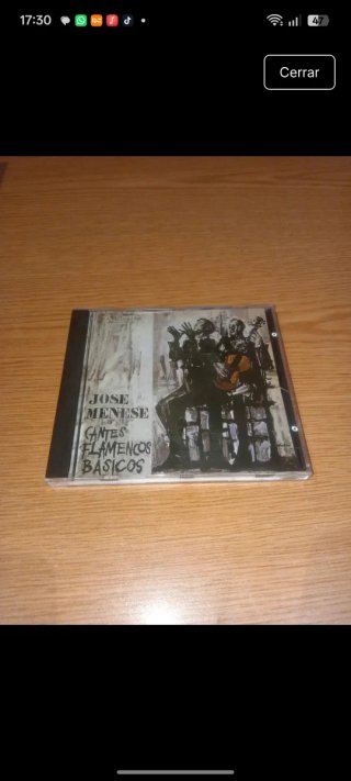 CD Jose Menese Cantes Flamencos Básicos