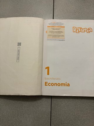 1 Bachillerato, Economía Revuela