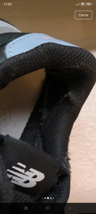 Zapatillas New Balance Negras y Beige
