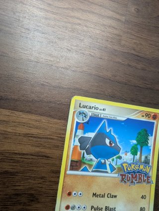 Carta Pokémon Lucario Rumble Stage 1