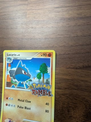 Carta Pokémon Lucario Rumble Stage 1
