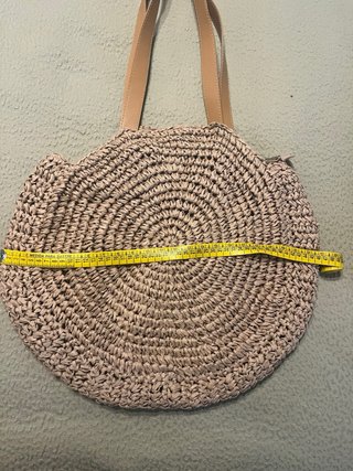 Bolso de rafia redondo verano
