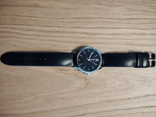 Reloj Scalpers azul marino y plateado
