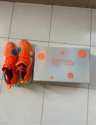 Nike x Off White Zoom Fly Arancioni
