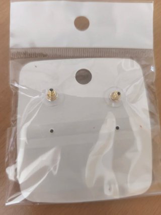 Pendientes lazo rojo