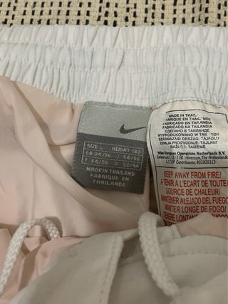 Pantalón Nike Vintage Blanco