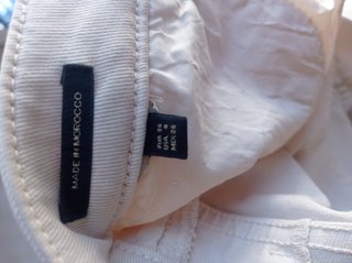 Pantalón Massimo Dutti Mujer Talla 36 Beige