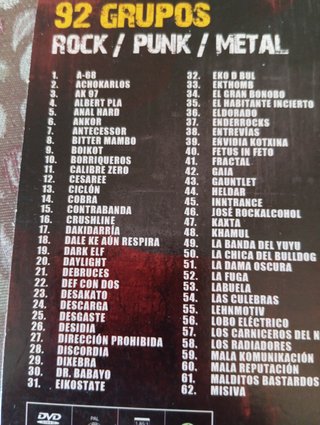 DVD Rock Estatal Vol. 3