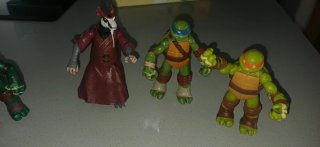 5 Figuras Tortugas Ninja