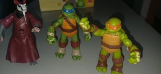 5 Figuras Tortugas Ninja