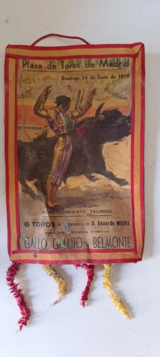 Cartel Plaza de Toros Madrid 1919