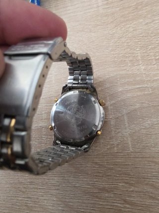 Reloj Duward Cronógrafo Acero y Oro