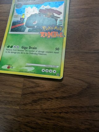 Venusaur Pokémon Rumble Lv.56 Carta