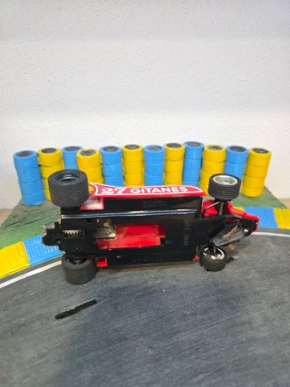 Ligier rojo desguace scalextric exin