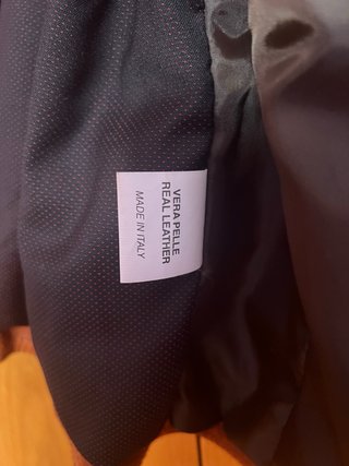 Chaqueta Piel Italiana Vera Pelle Marrón