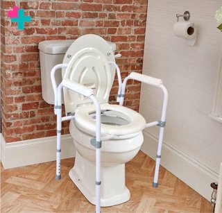 Silla Inodoro y ducha Portatil para Adultos