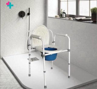 Silla Inodoro y ducha Portatil para Adultos