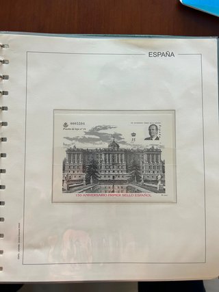 Lote Filatelia España 150 Aniversario Sello