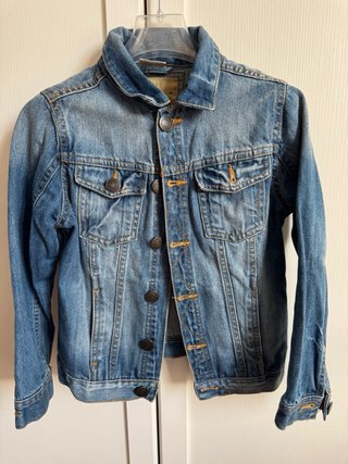 Giacca bimbo di jeans blu
