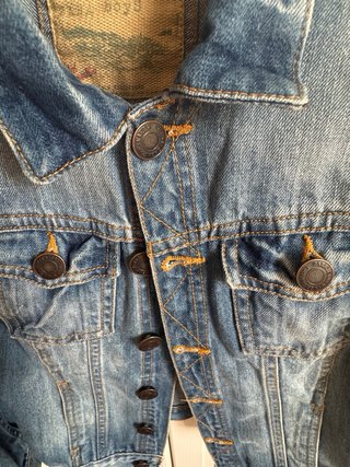 Giacca bimbo di jeans blu