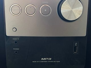 Equipo de música Sony MP3