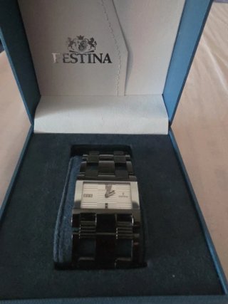 Orologio Festina Donna Nero e Argento