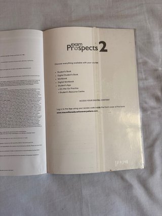Libro Inglés Exam Prospects 2º Bachillerato