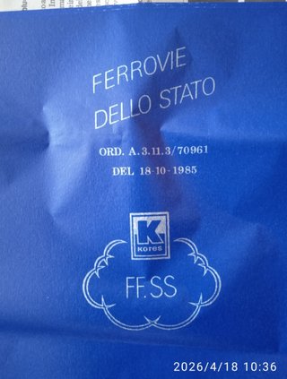 Materiale ferroviario FS, RFI, Trenitalia