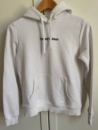 Felpa Tommy Jeans bianca
